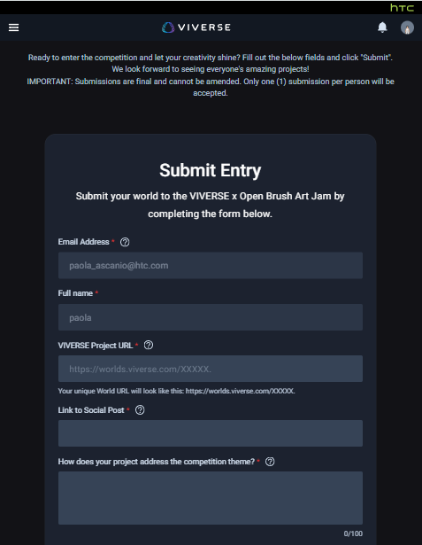 4. Complete Your Submission (On Your Computer)
